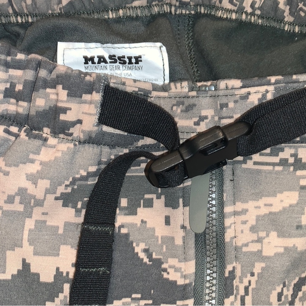 NWT Massif Elements M Camo Cold Weather Flame Resistant Insulated Pants ABU USAF - Picture 4 of 6